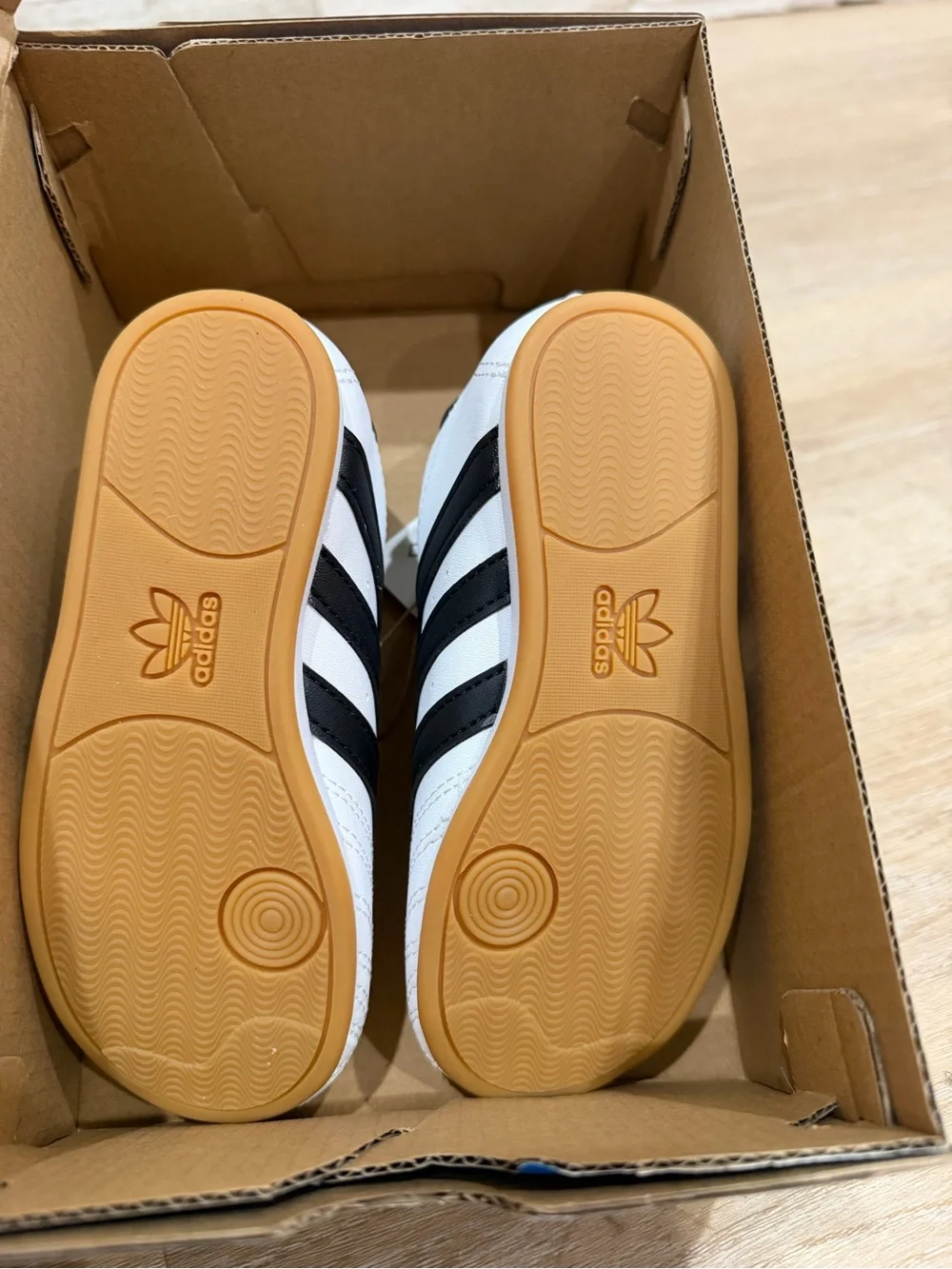 adidas Kids White & Black Taekwondo Sneakers